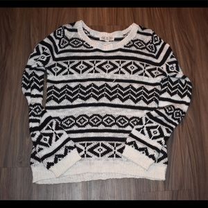 Black & White Sweater